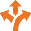 multiple arrows icon